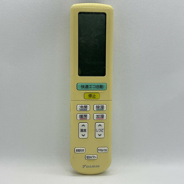 【中古】エアコン リモコン DAIKIN　ダイキン ARC472A22