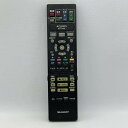 【中古】ブルーレイレプレイヤー リモコン SHARP シャープ AQUOS アクオス GA793PA
