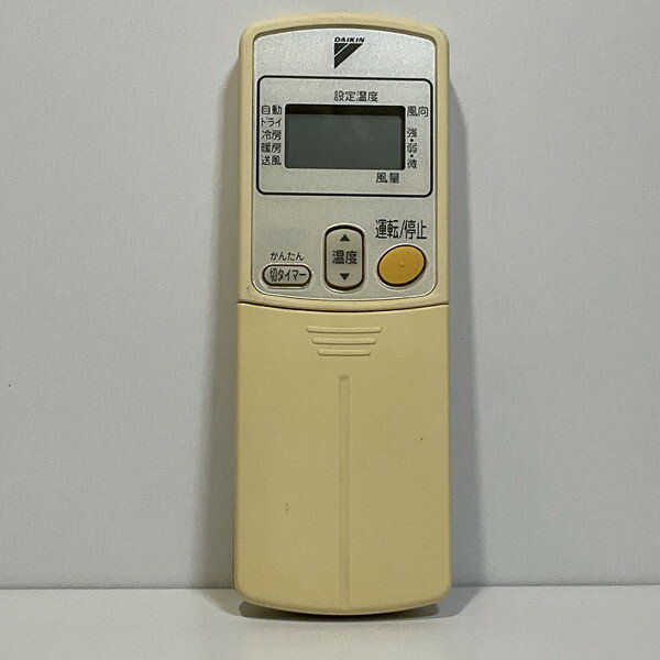 【中古】エアコン リモコン DAIKIN　ダイキン ARC424A1