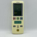 【中古】エアコン リモコン HITACHI 日立 RAR-4X1 電池ふたなし