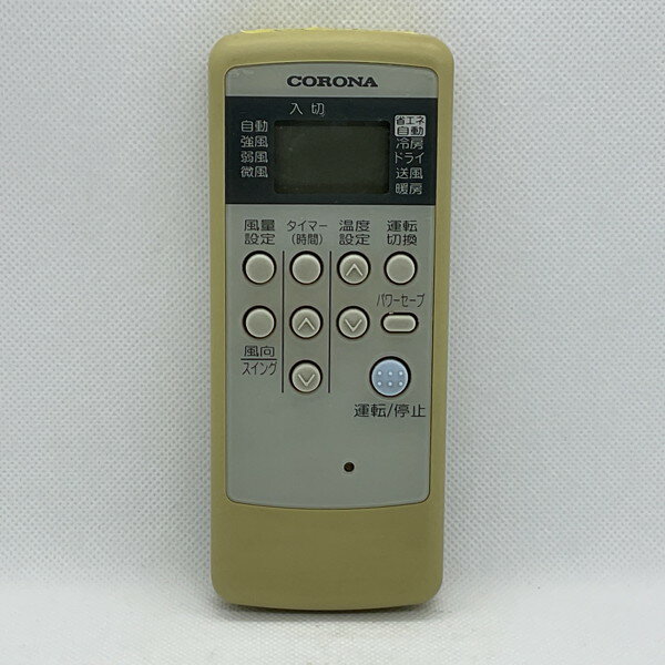 【中古】エアコン リモコン CORONA コロナ CSH-ES1