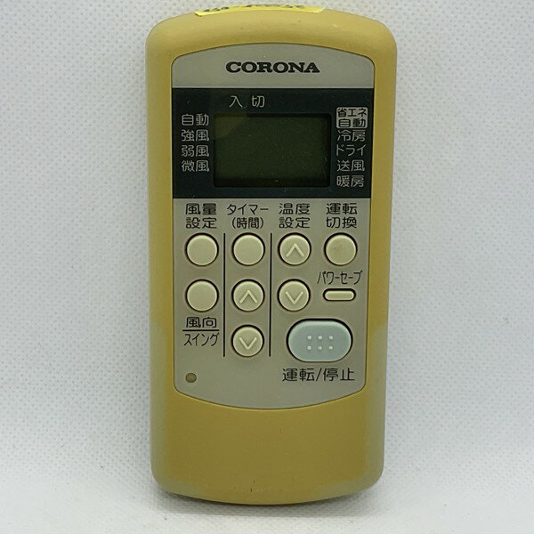 【中古】エアコン リモコン CORONA コロナ CSH-ES ■■