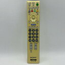 【中古】テレビ リモコン ソニー SONY RM-JD017W ■■