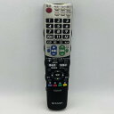 【中古】テレビ リモコン SHARP シャープ AQUOS アクオス GB046WJSA