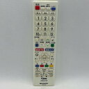 【中古】テレビ リモコン SHARP シャープ AQUOS アクオス GB221SB