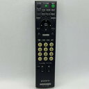 【中古】テレビ CSチューナー リモコン SONY ソニー RMT-JSP01 裏フタなし