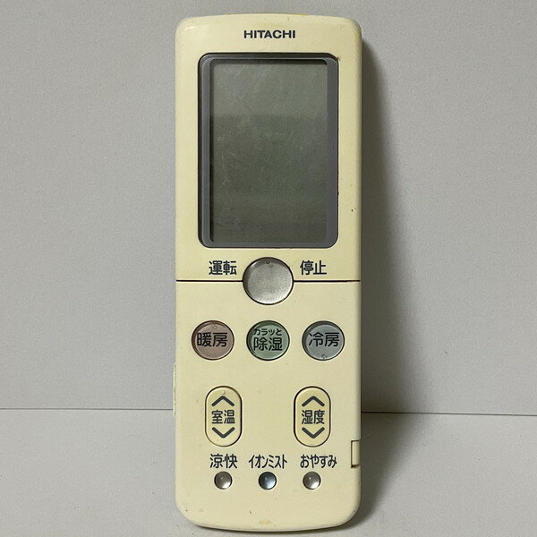 【中古】エアコン リモコン 日立　HITACHI RAR-3R1
