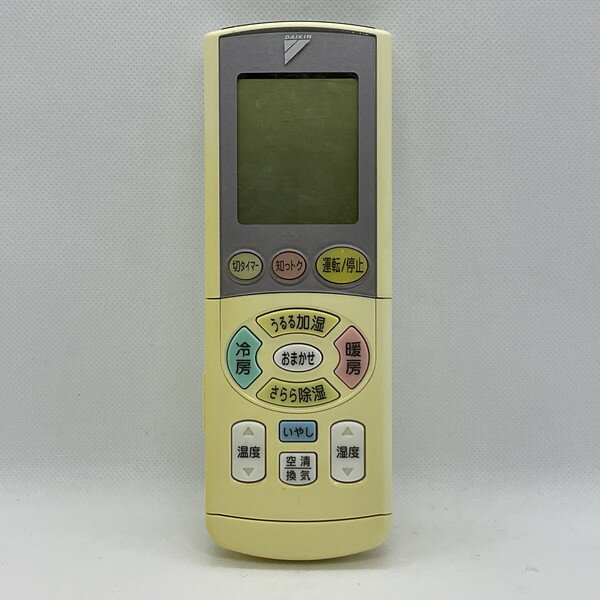 【中古】エアコン リモコン DAIKIN　ダイキン ARC444A4