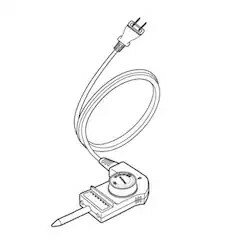 【新品・純正品】 アイリスオーヤマ コントローラー電源コード ホットプレートIHP-C320用 920257