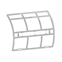 【新品・純正品】 アイリスオーヤマ エアフィルター ルームエアコン 952811