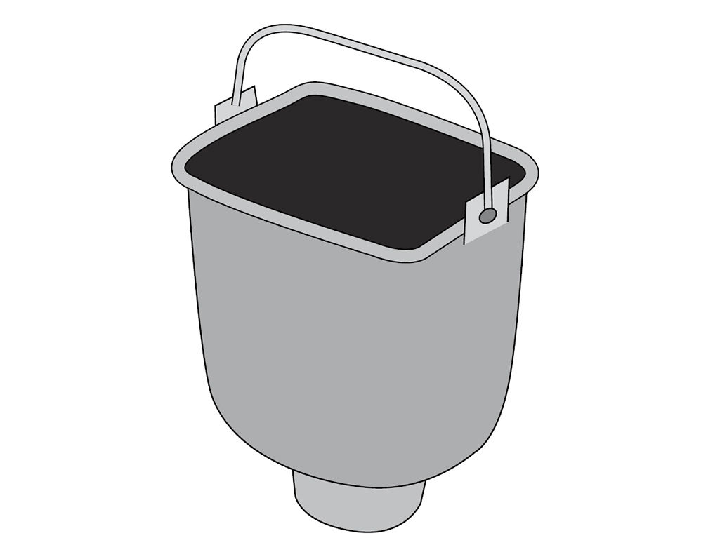 【純正品・新品】 パナソニック Panasonic ホームベーカリー パンケース（完成） ADA12-232