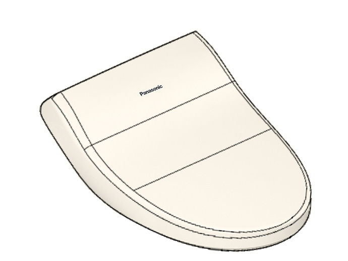 【純正品・新品】 パナソニック Panasonic 温水洗浄便座 便ふた(パステルアイボリー) ADL6A5WDHAC0