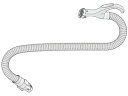 パナソニック Panasonic 電気掃除機 紙パック式掃除機 ホース AVV94P-RW07