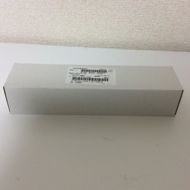 【純正品・新品】 【在庫あり】【シャープ】 【純正品】 SHARP 　加湿機用　ACコード（279 500 0027） 2795000027
