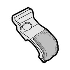乐天商城 - 2171102520 シャープ 掃除機用 ブラシカバー（右） 【純正品・新品】
