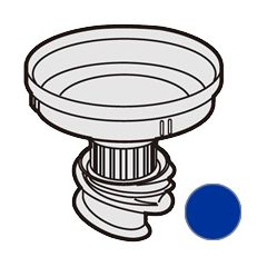 【純正品・新品】 【シャープ】 SHARP 　掃除機用　筒型フィルター＜ブルー系＞（2173440047）