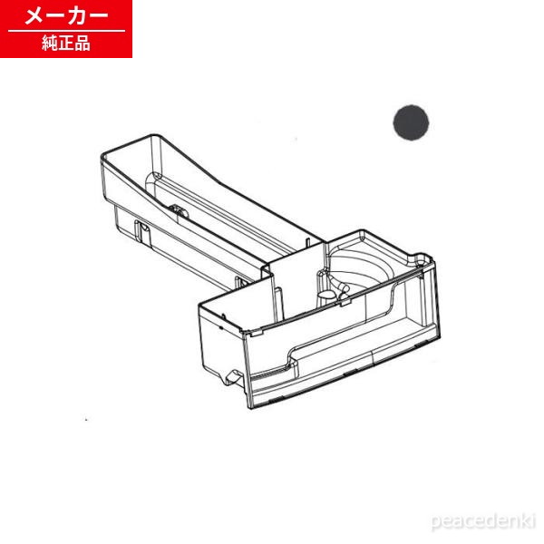 2801370064 シャープ 加湿空気清浄機 用加湿トレイ＜ブラウン系＞ 【純正品・新品】
