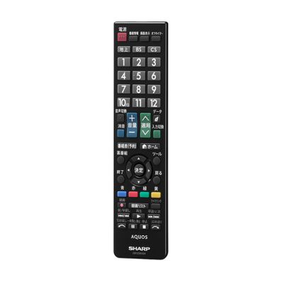 シャープ　液晶テレビ用　リモコン（010 638 0451） 0106380451 GB123WJSA