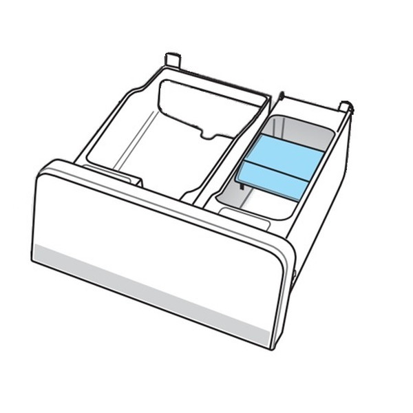 【純正品・新品】 【東芝】　TOSHIBA　洗濯機　洗剤投入ケースホワイト用　42042807
