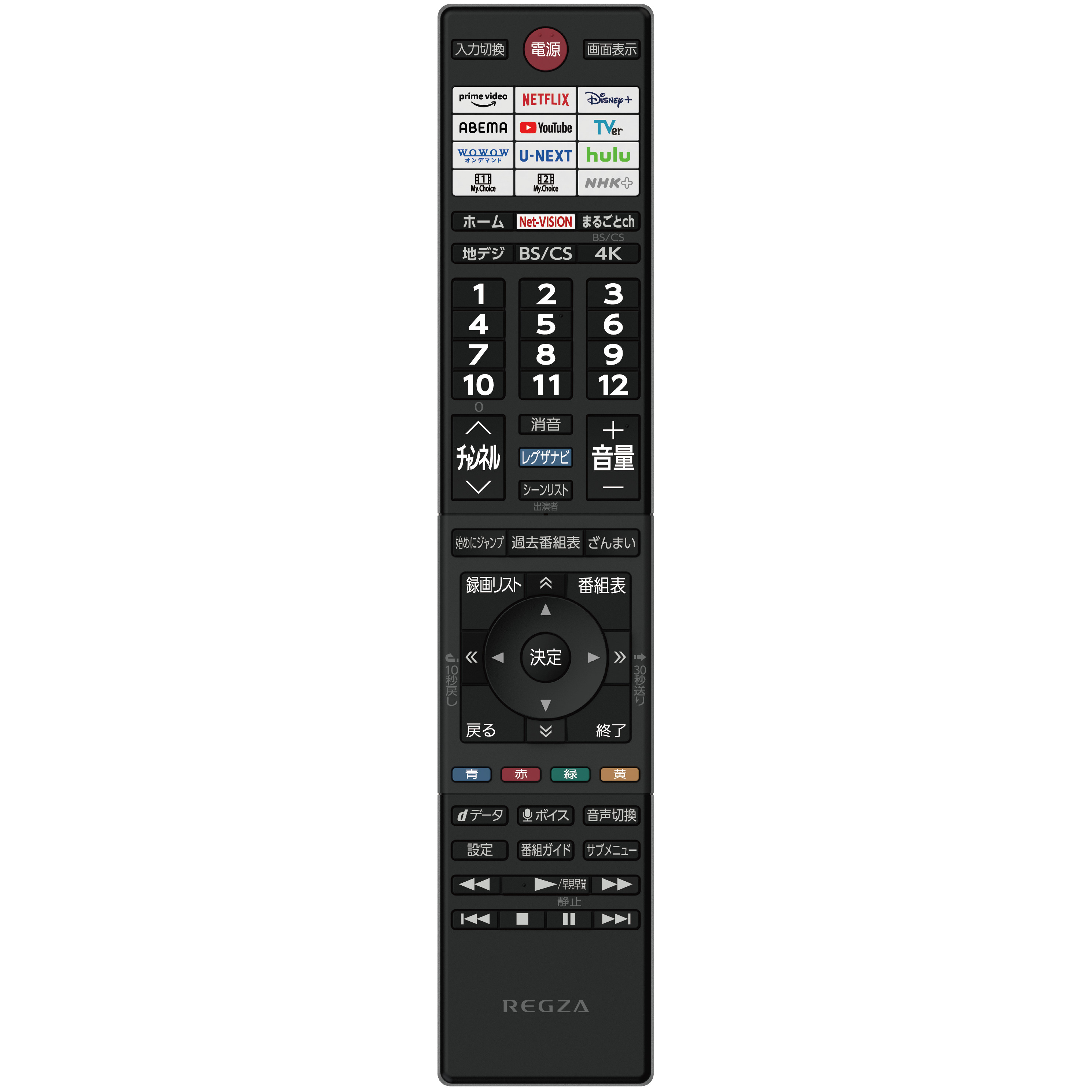 東芝 レグザ REGZA テレビ リモコン CT-90500