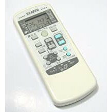 【中古】ビーバー エアコン リモコン RKX502A003