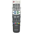 【中古】シャープ 液晶テレビ用リモコン RRMCGB047WJN1(0106380405) 【Y6】