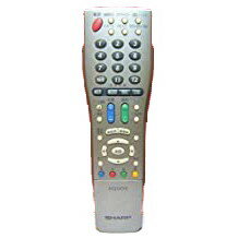 楽天ピース電器【中古】シャープ テレビリモコン GA417WJSA　※左右のモール（飾り）がありません。