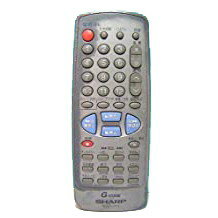 【中古】シャープ テレビ・ビデオリモコン G1391SB