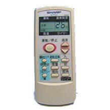 【中古】シャープ エアコンリモコン A486JB