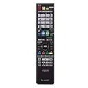 【中古】シャープ 液晶テレビ用リモコン RRMCGB080WJSA(0106380437)