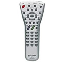 【中古】シャープ 液晶テレビ用リモコン RRMCGA103WJSA(0106380106)(2)