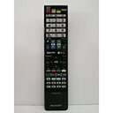 【中古】シャープ(SHARP)液晶テレビ 純正リモコン GB080WJSA(0106380437)