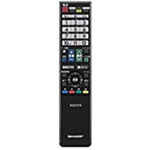 【在庫あり】【純正】シャープ 純正テレビ用リモコン RRMCGB069WJSA 0106380415 GB069WJSA