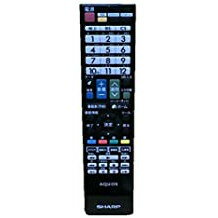 【中古】動作確認済 初期不良保証 SHARP 液晶テレビ(AQUOS) 純正リモコン GB140WJSA CRMC-GB140WJSA (0106380463)
