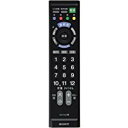 【中古】ソニー テレビリモコン RM-PZ110D : 地デジテレビ専用 ブラック RM-PZ110D B