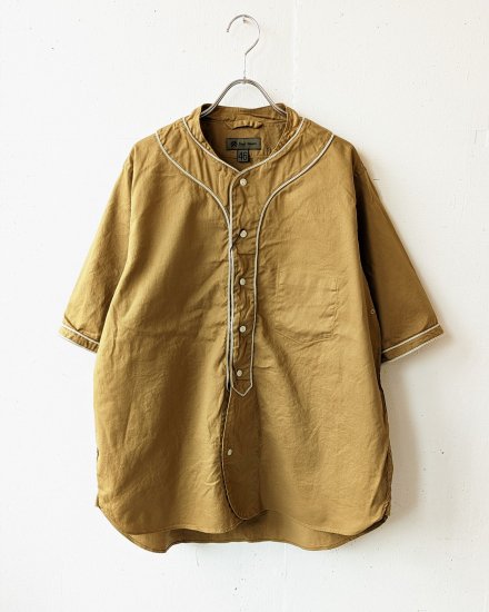 Nigel Cabourn ナイジェルケーボンBASEBALL SHIRT SHORT SLEEVE TYPE2メンズ シャツ