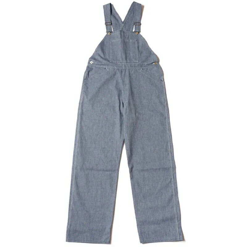 WAREHOUSE & CO. ウエアハウスLot.1227 INDIGO PINCHECK OVERALLNON WASHオーバーオール デニム