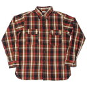 WAREHOUSE & CO.ウエアハウスLot 3022FLANNEL SHIRTS WITH CHINSTRAP G柄ONE WASHトップス シャツ