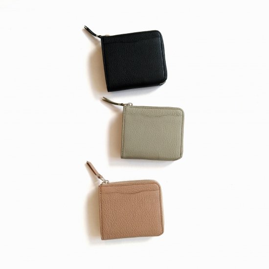 SLOW goat leathermini round L zip wallet財布 革財布 メンズ レディース