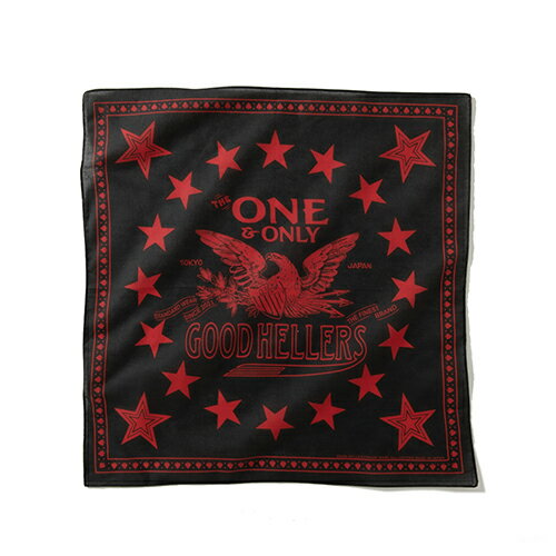 GOOD HELLEREAGLE STARS LOGO BANDANAバンダナ