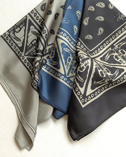 A PIECE OF CHIC ア ピース オブ シック“ ART DECO ” Silk Scarf