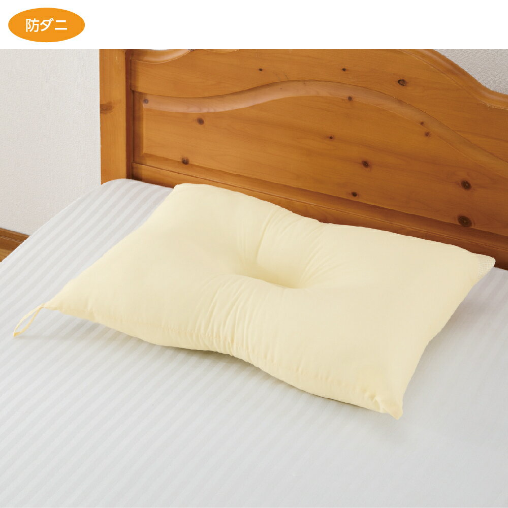 防ダニ 抗菌防臭まくら 乾きがはやい 日本製 介護 43×63cm 高齢 89433
