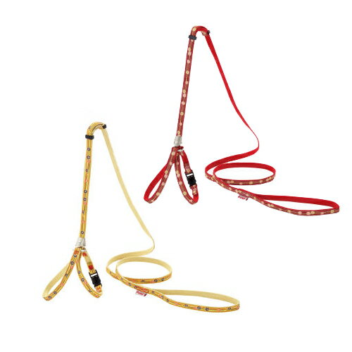 【ペティオ】 猫小町ハーネスリード 和桜