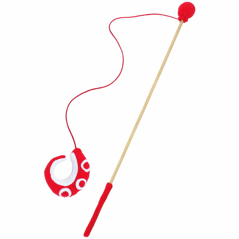 【レインボー】なかよくあそぼう!タコのあし 猫のおもちゃ【_cattoy】