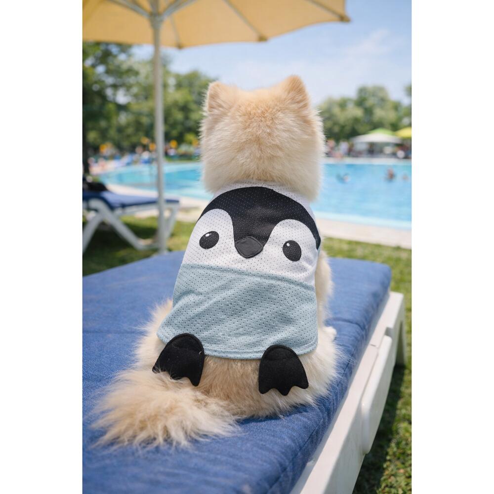 商品詳細 商品説明 かわいいペンギンちゃんのメッシュウエア！小さな足がパタパタしちゃう。かわいい子ペンギンモチーフ。 注意事項 ※こちらの商品は色、柄、素材などが予告なく変更される場合があります。 仕様 前面マジックテープ・メッシュ素材 素材 ポリエステル 発送について ※こちらの商品は取り寄せの為、発送に日時がかかりますので予めご了承下さい。