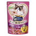 【ユニチャーム】 銀のスプーン カリカリ シーフード&かつお節入り 60g