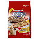 【ユニチャーム】 グランデリ ソフト 13歳以上用 鶏ささみ・ビーフ・緑黄色野菜・小魚・チーズ・角切りビーフ粒入り 1.6kg