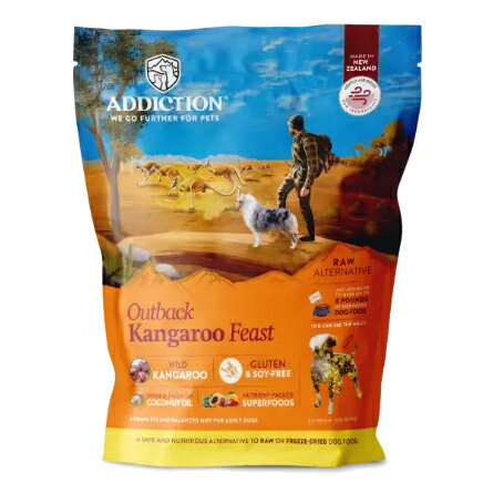 【アディクション】　低温乾燥フード　アウトバックカンガルー　フィースト