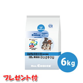 【ドクターズチョイス】パピー　子犬用　小粒　6kg　【プレゼント付】【HLS_DU】ドッグフード ペット フード ドッグフード