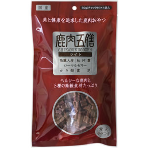 【オリエント】 鹿肉五膳 ライト 200g(50g×4袋)